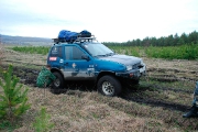 Май 2013, экспедиция "Космопоиска" по поиску метеорита "Катав"
