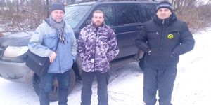Очередная разведэкспедиция на место падения неизвестного объекта в Павлово-Посадском районе 