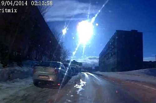 Метеорит над Мурманском Метеорит над Мурманском