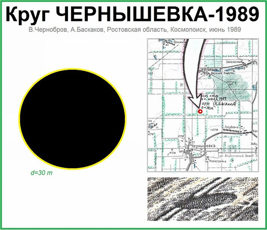 Круги в Чернышевке.