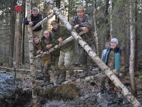 Участники поискового отряда